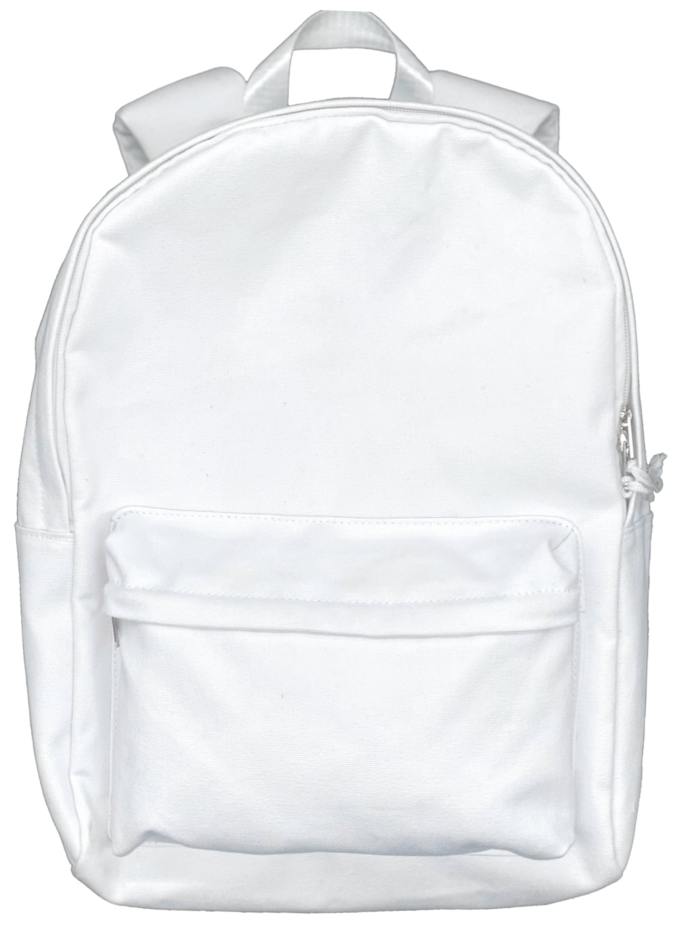 Plain White DIY Backpack  Piggy Back Life – piggybacklife